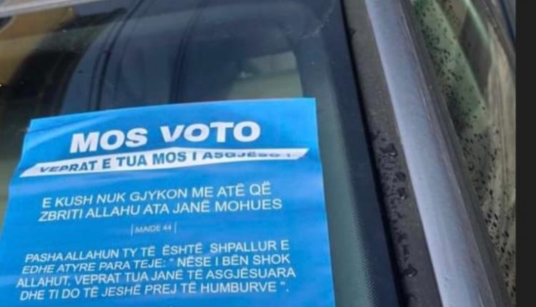  Mos voto   thirrjet e çuditshme të vendosura në veturat e Çairit