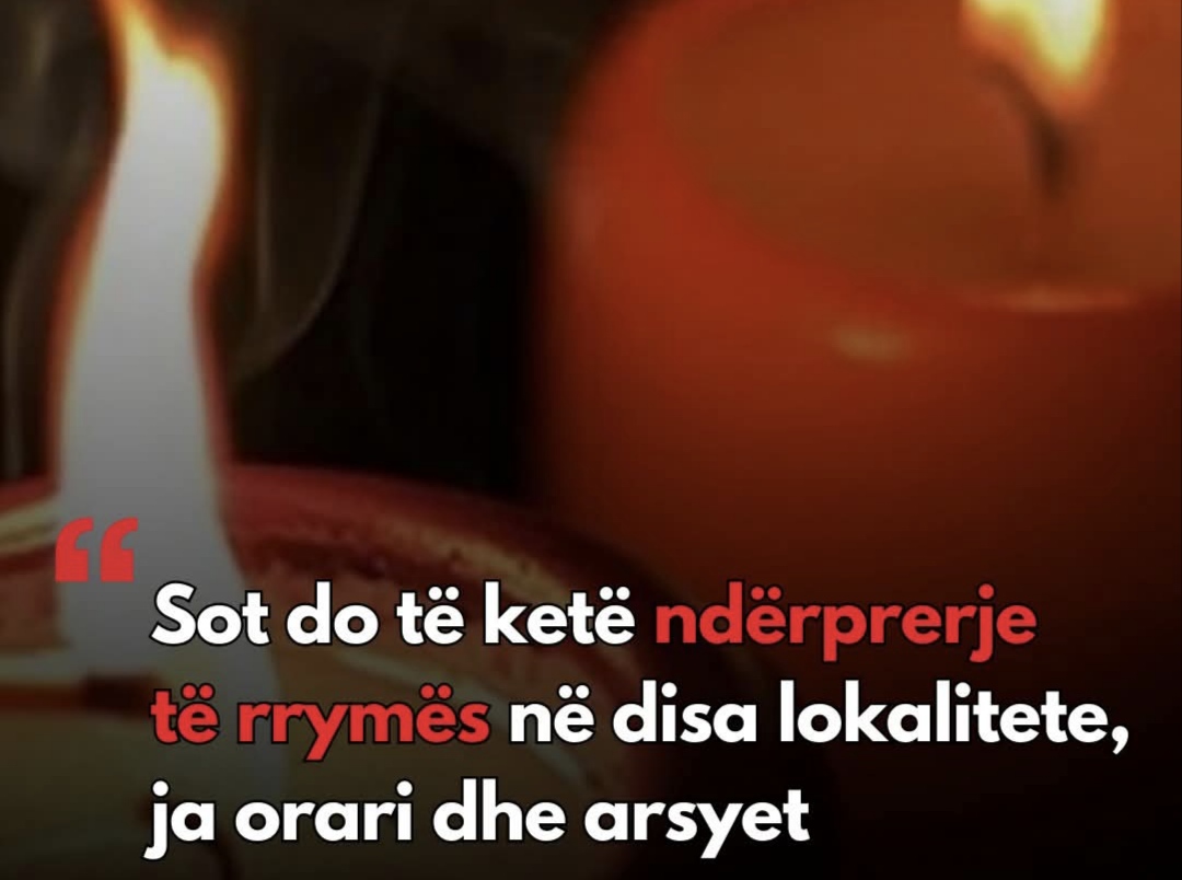 Sot do të ketë ndërprerje të rrymës në disa lokalitete  ja orari dhe arsyet