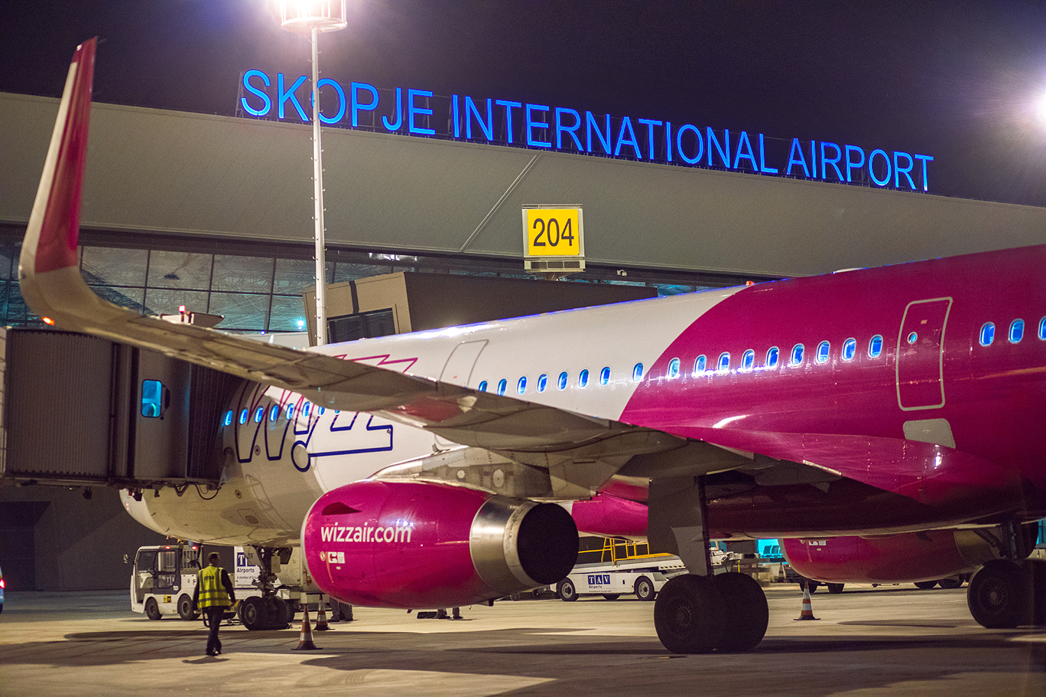  Wizzair  ndërpret linjën Shkup   Budapest